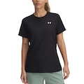 Camiseta Under Armour Ua Tech Rib SSC - Feminino PRETO
