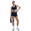Short Nike Pro Feminino AZUL ESC/BRANCO
