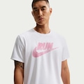 Camiseta Dri-FIT Nike Run Energy Masculina BRANCO/VERMELHO