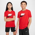 Camiseta Nike Sportswear Futura Infantil VERMELHO/BRANCO