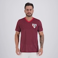 Camisa São Paulo Digno Masculina VERMELHO/VINHO
