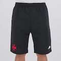 Bermuda Kappa Vasco Viagem 25/26 Masculina PRETO