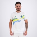 Camisa de Ousadia FC Aquecimento 25/26 Junpe Masculina BRANCO