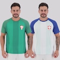 Camisa do Palmeiras Savoia Raglan Masculina - 2 Unidades VERDE