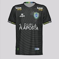 Camisa do Ousadia FC III 25/26 Junpe Infantil PRETO