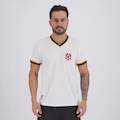 Camisa Vasco 1974 Jacquard Masculina BRANCO