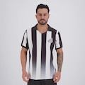 Camisa do Santos N°10 Listrada Masculina PRETO