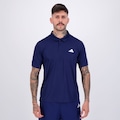 Camiseta Polo adidas WE Base Masculina AZUL ESCURO