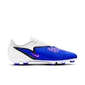 Chuteira de Campo Masculina Nike Phantom 6 Club BRANCO/AZUL