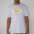 Camiseta Oakley Sun Flower Quick Dry SM25 Masculina CINZA