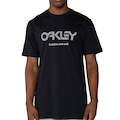 Camiseta Oakley Coral Organic Surf SM25 Masculina PRETO