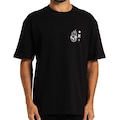 Camiseta Hurley Letters Maxfit SM26 Masculina PRETO