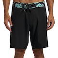Bermuda Hurley Beachside Flops 18" SM26 Masculina PRETO