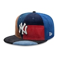 Boné New Era 59FIFTY Energy Patchwork New York Yankees MLB Masculino AZUL