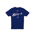 Camiseta New Era Regular Los Angeles Dodgers MLB Hyperfly Masculina AZUL