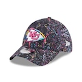 Boné New Era 39THIRTY Kansas City Chiefs NFL Masculino PRETO