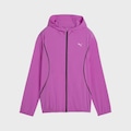 Jaqueta com Capuz Puma Run Velocity Woven Feminina ROXO