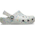 Sandália Crocs Classic Glow Paint Splatter Clog T - Infantil BEGE