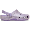 Sandália Crocs Classic Fantasy Glitter Clog K - Infantil ROXO