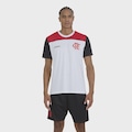 Camiseta do Flamengo Fulgor Masculina - Masculino BRANCO/VERMELHO