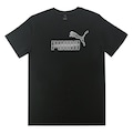 Camiseta Graphic NO.1 Logo Tee Puma Masculina PRETO