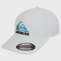 Boné Aba Curva Quiksilver Soft Hologram White Importado - Masculino BRANCO