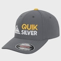Boné Aba Curva Quiksilver Emb Omni Surf Dark Grey Importado - Masculino CINZA