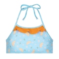 Top Biquíni Selene Frente Única Inantil AZUL