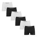 Cueca Boxer Reebok Sem Costura Masculina - 6 Unidades BRANCO