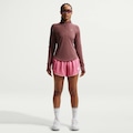 Shorts Dri-FIT Nike Tempo Flow Swoosh Feminino ROSA/BRANCO