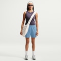 Shorts Nike Sportswear Chill Knit Feminino AZUL CLA/BRANCO