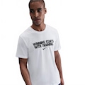 Camiseta Dri-FIT Nike "Winning" Masculina BRANCO/PRETO