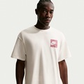 Camiseta Nike Asbury Hard Court Masculina BRANCO/VERMELHO