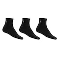 Meia Lupo Sport Kit com 3 Pares - 37 a 40 - Adulto PRETO