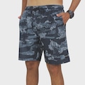 Bermuda Oakley Camo Trunk Blackout - Masculina PRETO
