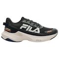 Tênis Masculino Fila Recovery PRETO/PRATA