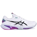 Tênis para Tennis Masculino Asics Solution Speed FF 4 All Court BRANCO/ROXO