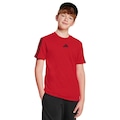 Camiseta adidas Essentials Infantil VERMELHO