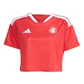 Blusa Cropped I do SC Internacional 26/27 adidas - Feminina VERMELHO