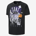 Camiseta Phoenix Suns NBA Nike Masculina PRETO/ROXO