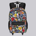 Mochila Rodas NBA Logos Colorida PRETO