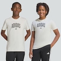 Camiseta adidas College Infantil BRANCO