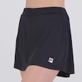 Shorts Saia Fila Tennis Basic Feminina PRETO
