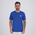 Camiseta PUMA ESS Small Logo Masculina AZUL