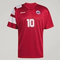 Camisa Chile I 1994 adidas Masculina VERMELHO