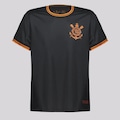 Camisa do Corinthians Infantil Logo PRETO