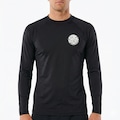 Camiseta Rip Curl Icons Surf UV Manga Longa SM26 Masculina PRETO