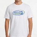 Camiseta Volcom Radiostar Noth Shore SM26 Masculina BRANCO