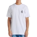 Camiseta Volcom Iconic SM26 Masculina BRANCO