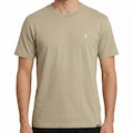 Camiseta Volcom Esp Single Stone SM26 Masculina CAQUI